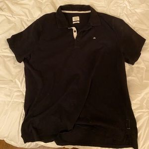 Rag and Bone Collard Shirt - Black